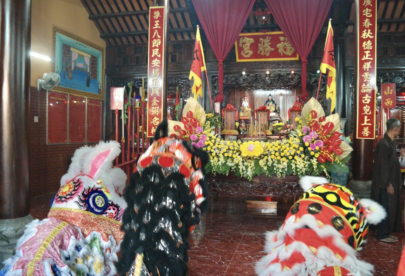 Nguyên tiêu Thắng hội ở xã Đại An có lịch sử gần 100 năm nay