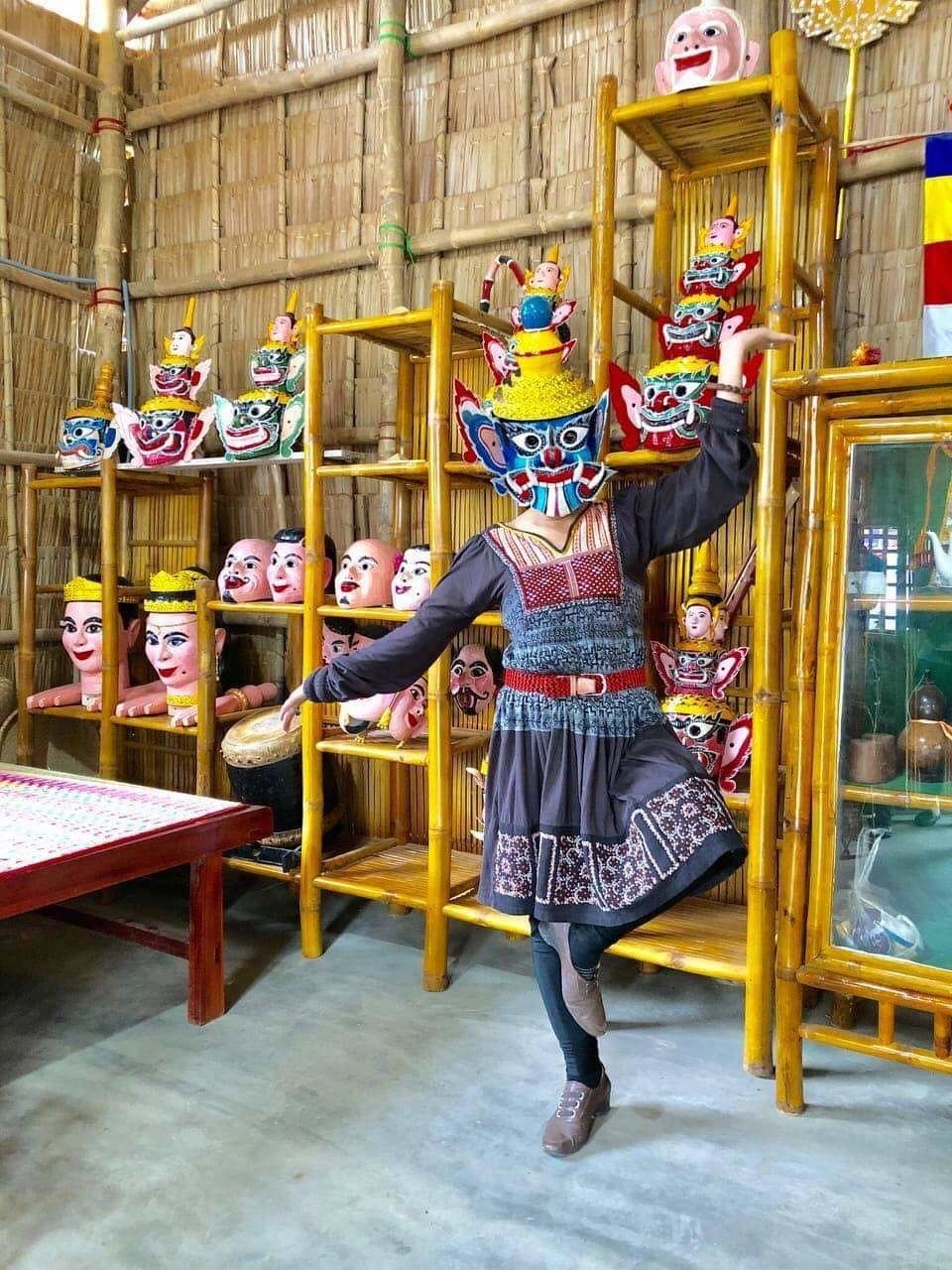 Chiếc mặt nạ Khmer huyền bí